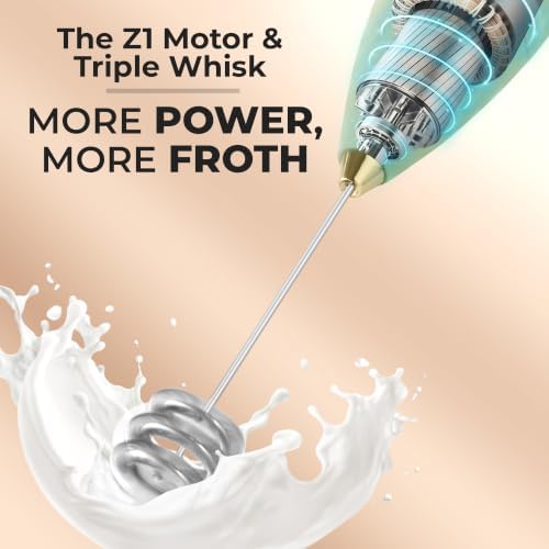 Zulay Kitchen Powerful Milk Frother Wand