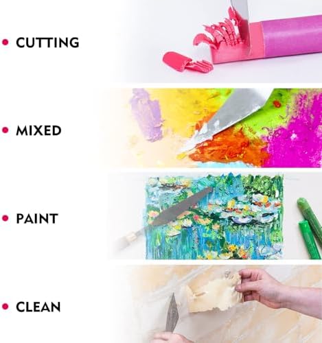CONDA 5 Pcs Palette Knife Painting