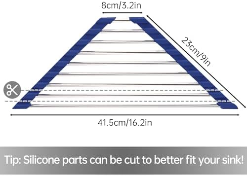 Tomorotec Triangle Roll-Up Dish Drying Rack