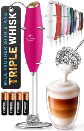 Zulay Kitchen Powerful Milk Frother Wand