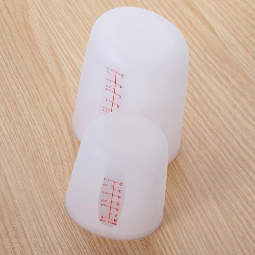Hedume Set of 4 Silicone Flexible Measuring Cups