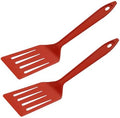 Hutzler Lopol Spatula Nylon Turner, Dark Red, 2 Pack
