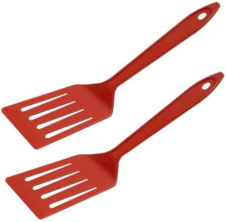 Hutzler Lopol Spatula Nylon Turner, Dark Red, 2 Pack
