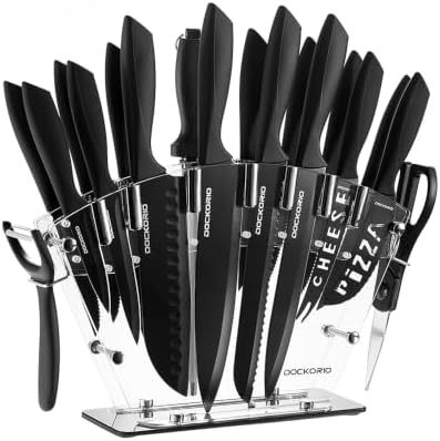 Kitchen Knife Set 19 Piece