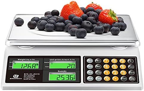 Price Computing Scale 66lb Digital Commercial Produce Scale