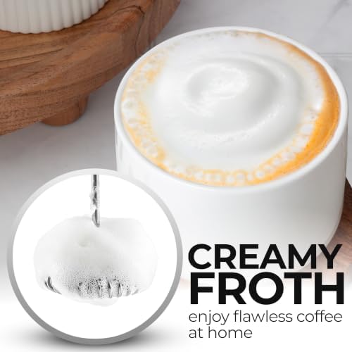 Zulay Kitchen Rechargeable Milk Frother Handheld