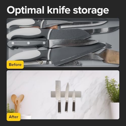 Steel Magnetic Knife Holder Strip