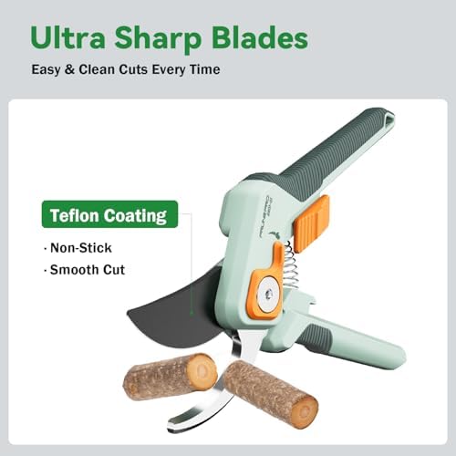 PrunePro Pruning Shears Gardening Scissors Set Professional Hand Pruner Sharp