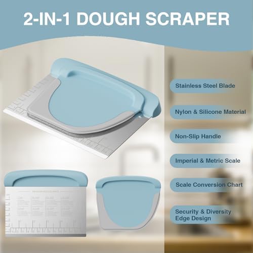 Bench Scraper Dough Scraper Bowl Pastry Scraper