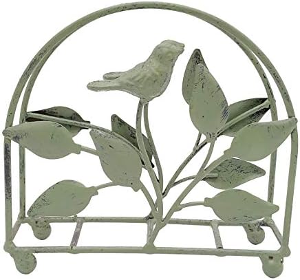 Cast Iron Bird & Tree Classic Napkin Holder/Tabletop Freestanding Tissue