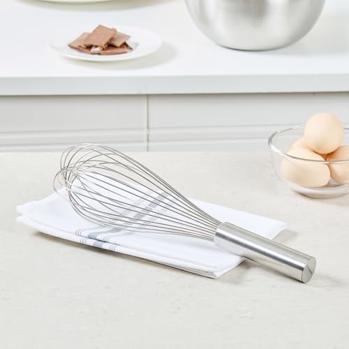 Restaurantware-Met Lux 12 x 2.5 x 2.5 Inch Baking Whisk, 1 Piano Whisk