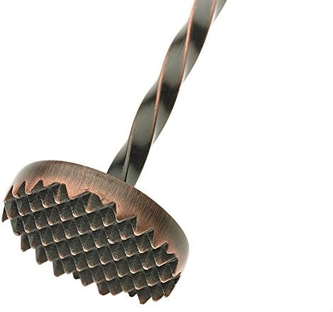 Barfly Bar Spoon with Muddler End, 15 3/4", Antique Copper