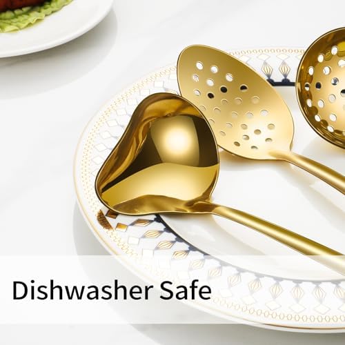 Lazycorner Cooking Utensil Set 11 Pcs Stainless Steel Kitchen Utensils Set Wok