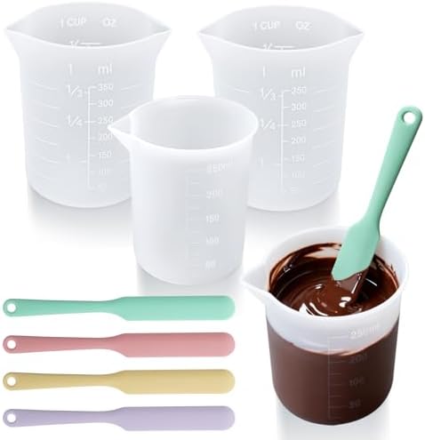 Palksky Silicone Chocolate Melting Cup Set