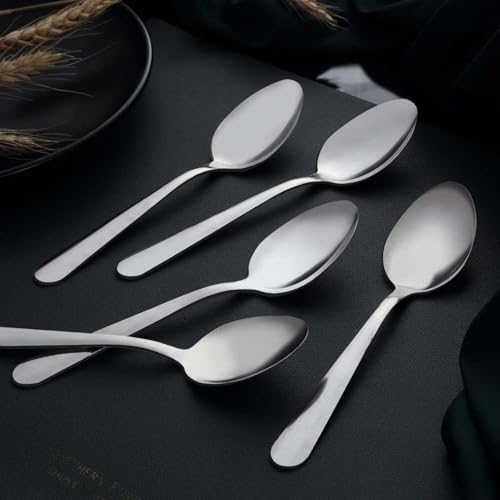 Unokit 24 Pieces Dinner Spoons Set Silverware