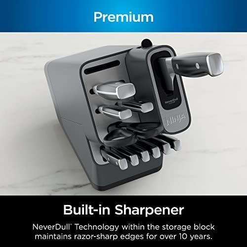Ninja® NeverDull™ 14-Pc Knife System, Built-in Sharpener