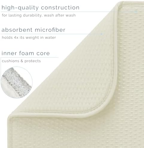 S&T INC. Dish Drying Mat, Diamond Texture