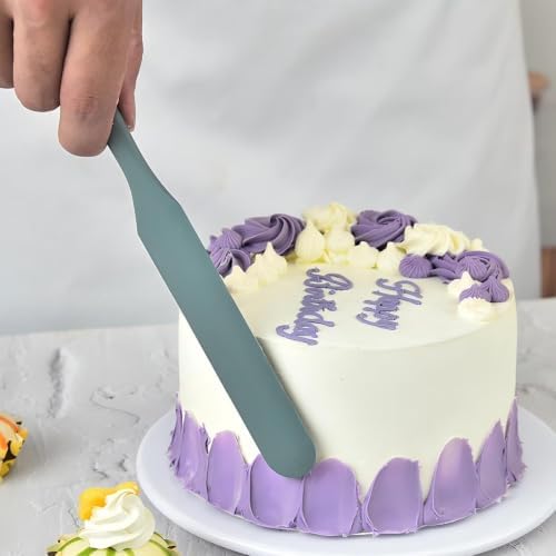 Silicone Jar Spatula, Non-Stick Heat Resistant Kitchen Thin Spatula, Sourdough