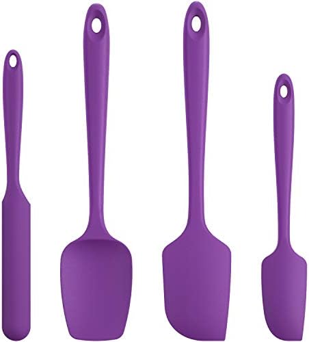 U-Taste Silicone Spatula Set 600°F High Heat Resistant