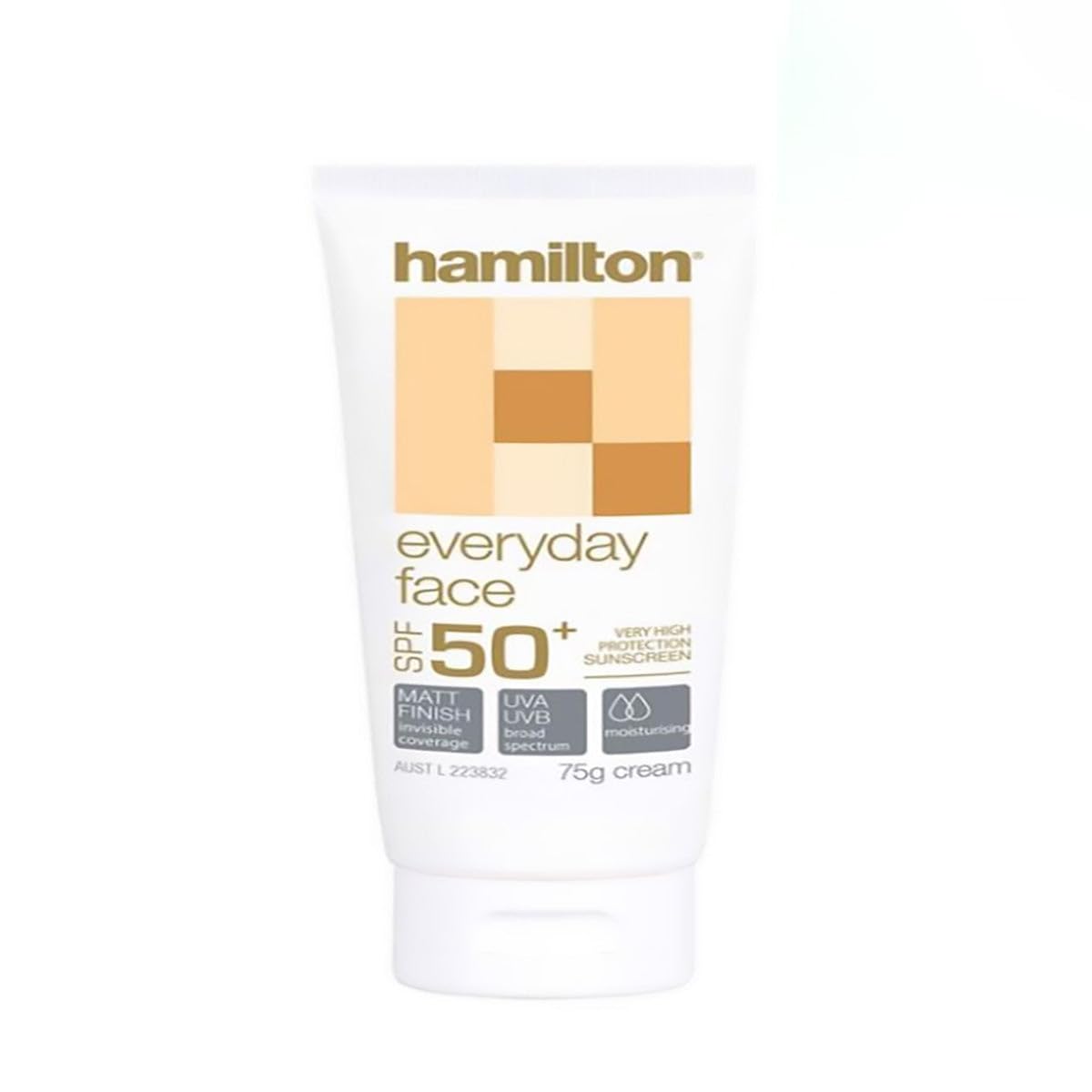 Hamilton Everyday Face SPF50+ Cream - 75g