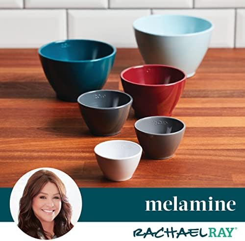 Rachael Ray Tools and Gadgets Nesting/Stackable Measuring Cups Set, 6 Piece