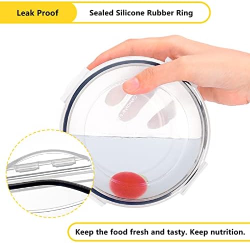 34 PCS Food Storage Containers Set