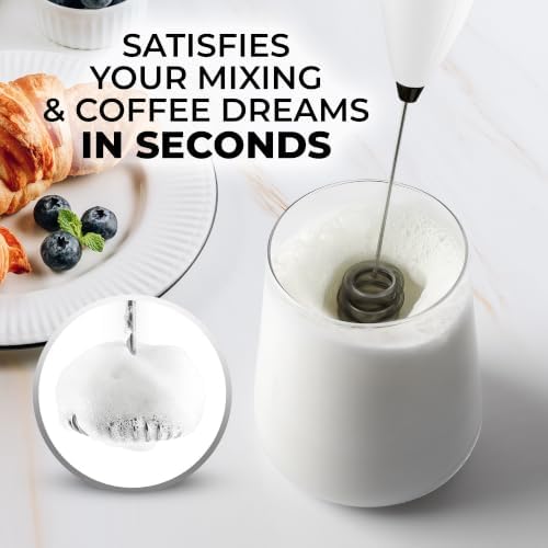 Zulay Kitchen Powerful Milk Frother Wand
