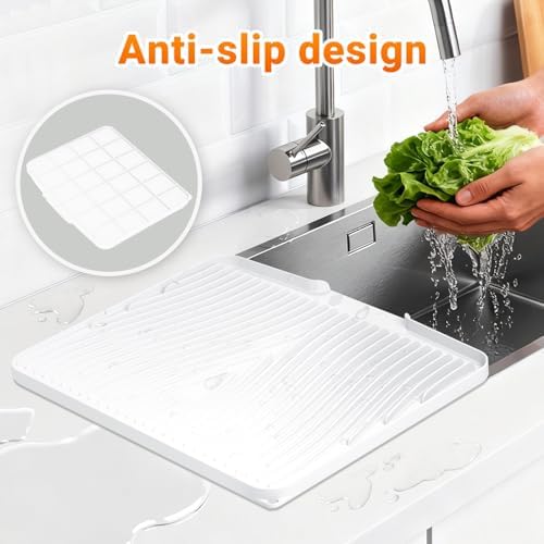 Silicone Dish Drying Mat for Kitchen counter