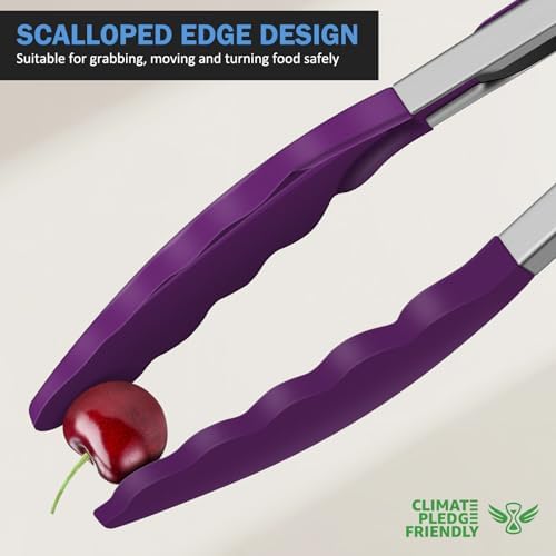 Cooking Tongs with Silicone Tips