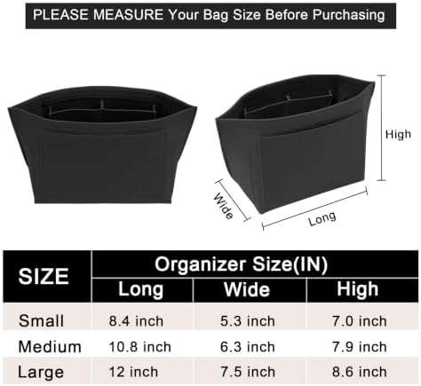 LOUKAYCCI Purse Organizer Insert
