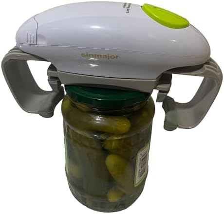 Automatic Electric Jar Opener for Seniors Arthritis, Weak Hands, One Touch
