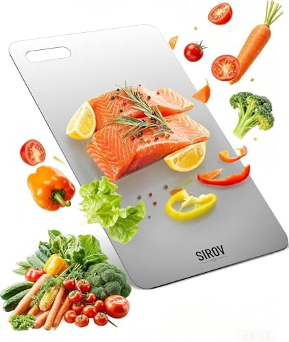 Katori Titanium Cutting Board, 100% Pure Titanium Cutting Boards