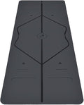 Liforme Original Yoga Mat – Free Yoga Bag Included - Patented Alignment System, Warrior-like Grip, Non-slip, Eco-friendly, sweat-resistant, long, wide, 4.2mm thick mat for comfort