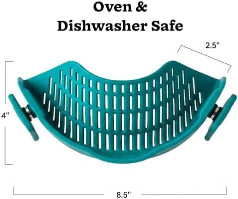 Anyday Silicone Clip On Strainer