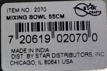 Stainless Steel Mixing Bowl for Commercial and Home Kitchen