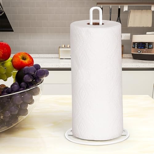 Paper Towel Holder Countertop, Kitchen Paper Towel Stand Holder