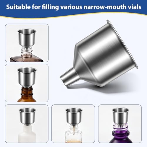 2-Piece Stainless Steel Flask Funnel Set, Designed specifically
