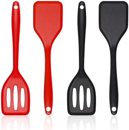 Small Silicone Serving Spatula Set of 4