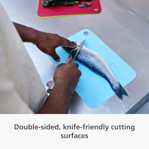Joseph Joseph Pop Flexible Cutting Board Chopping Mats, 3-Piece Set