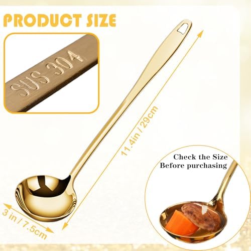 Soup Ladle, 304 Stainless Steel