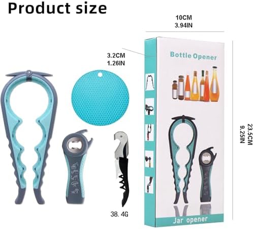 Bottle Opener for Arthritic Hand, Jar Opener for Old People, Those
