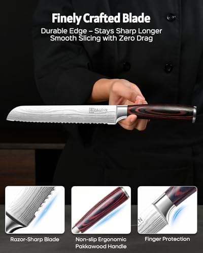 PAUDIN Bread Knife, Gift Box
