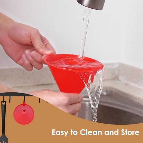 4 PCS Plastic Kitchen Funnel Set