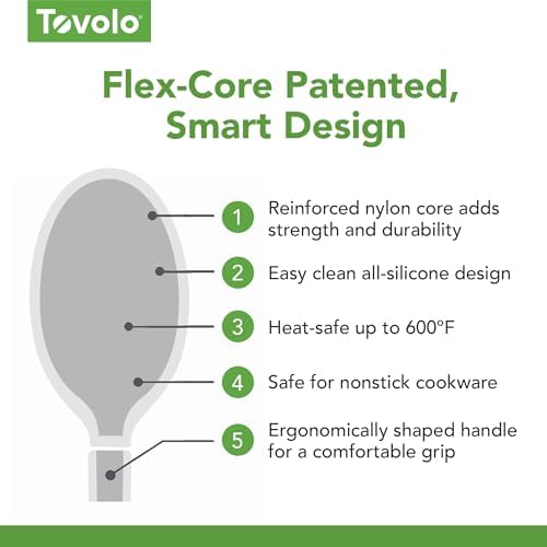 Tovolo Flex Core Small Deep Spoon Silicone