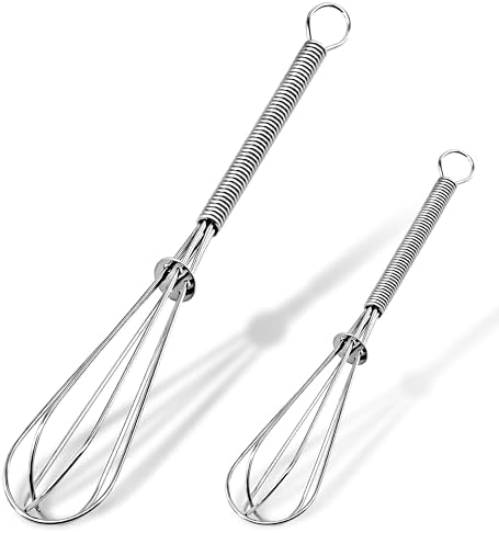 Anaeat Mini Wire Whisks, Beating and Stirring