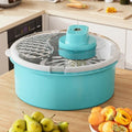 Electric Salad Spinner and Produce Washer, Upgrade Fruit Washer Spinner Bowl