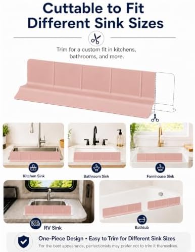 23'' Silicone Sink Splash Guard