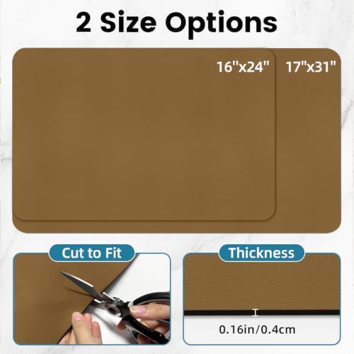 PoYang 31.5x17 Inch Coffee Mat, Extra Large Dish Drying Mat