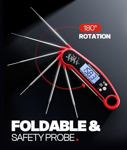 Meat Thermometer Digital, 1-2 Sec Instant Read