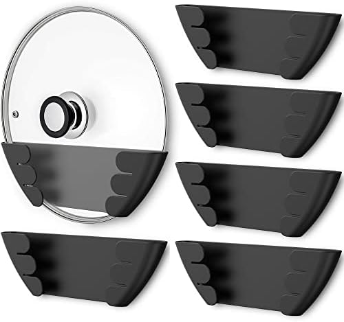 Universal Pot Lid Organizer for Cabinet